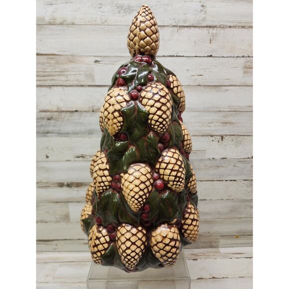 Vintage Jamar Mallory Studio Ceramic Pinecone Christmas Tree 1965 - Picture 1 of 9